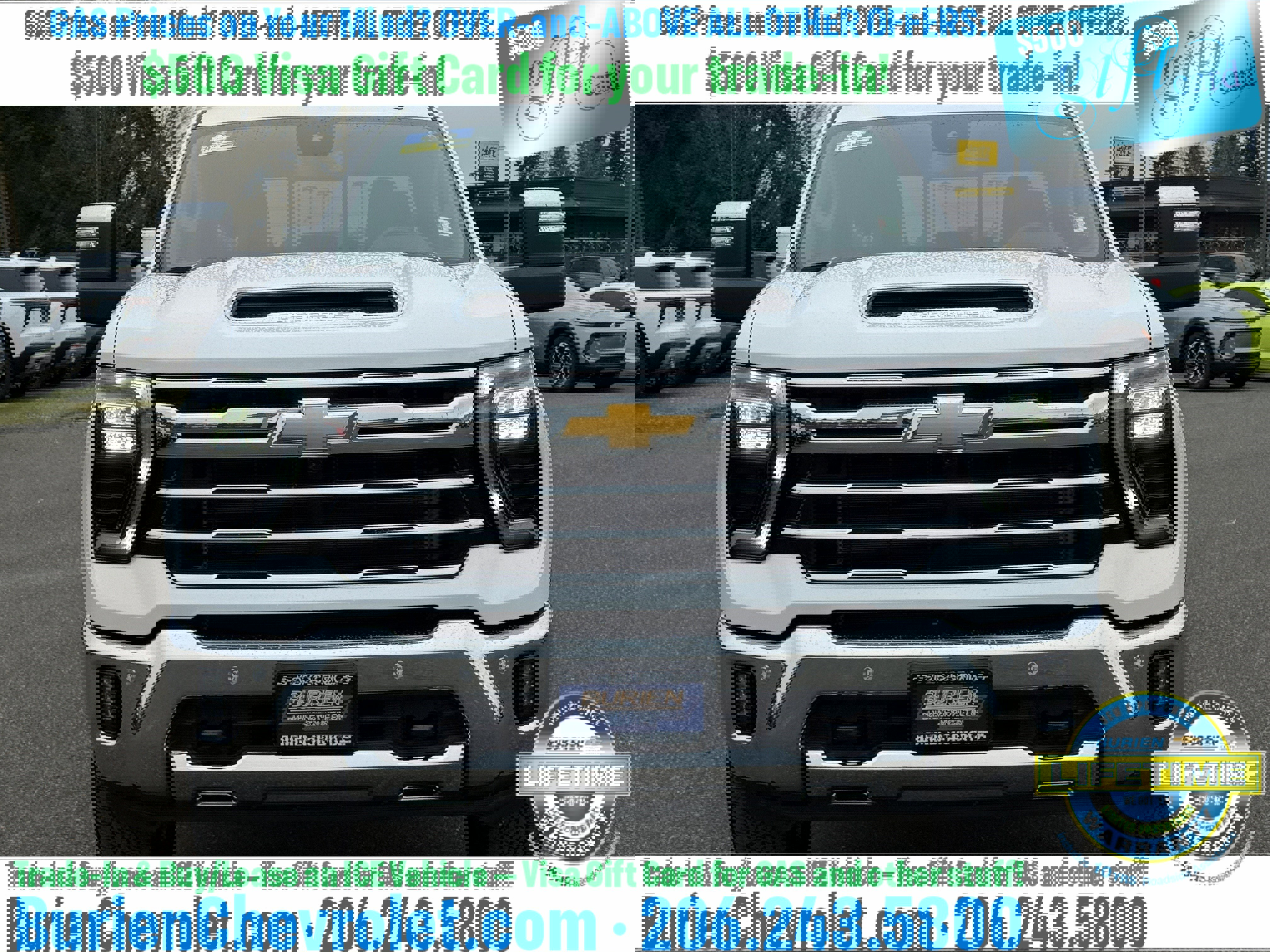 Used 2025 Chevrolet Silverado 2500 LTZ w/ LTZ Convenience Package AWD/4WD image 8