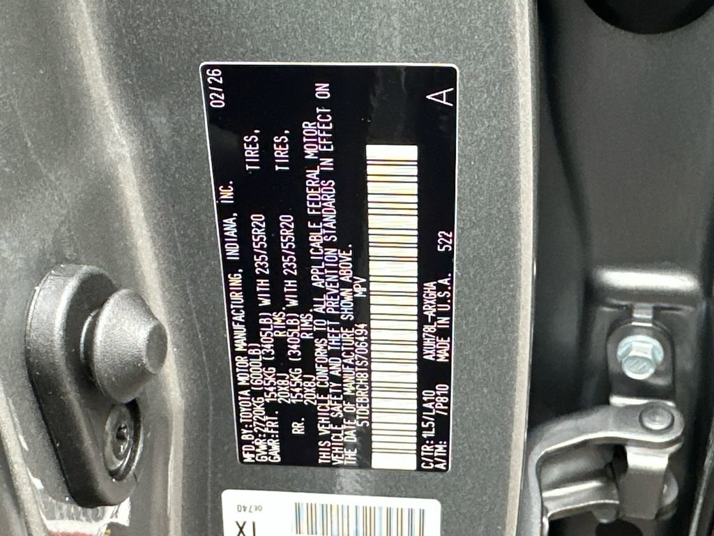 New 2026 Toyota Highlander Platinum image 37