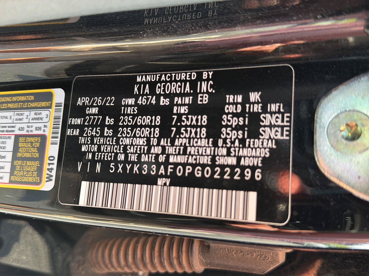 Used 2023 Kia Sportage EX FWD image 42