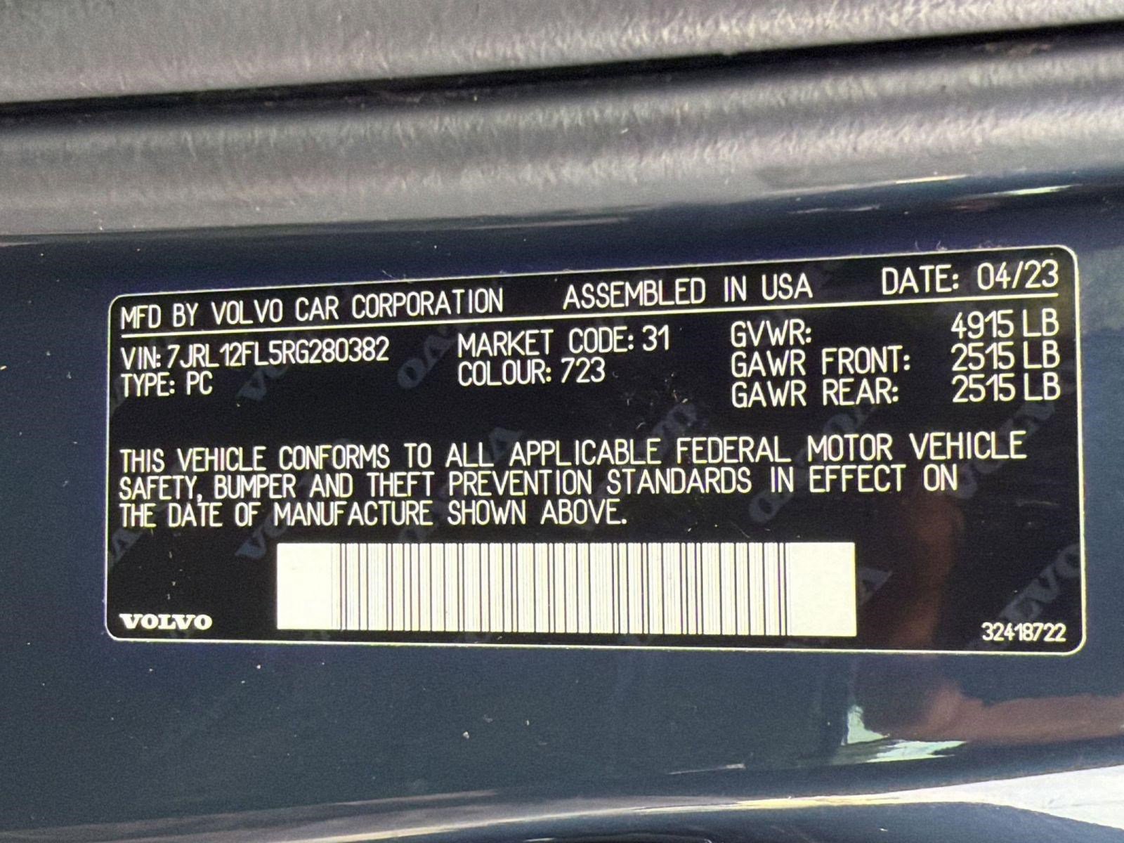 Used 2024 Volvo S60 B5 Plus FWD image 19