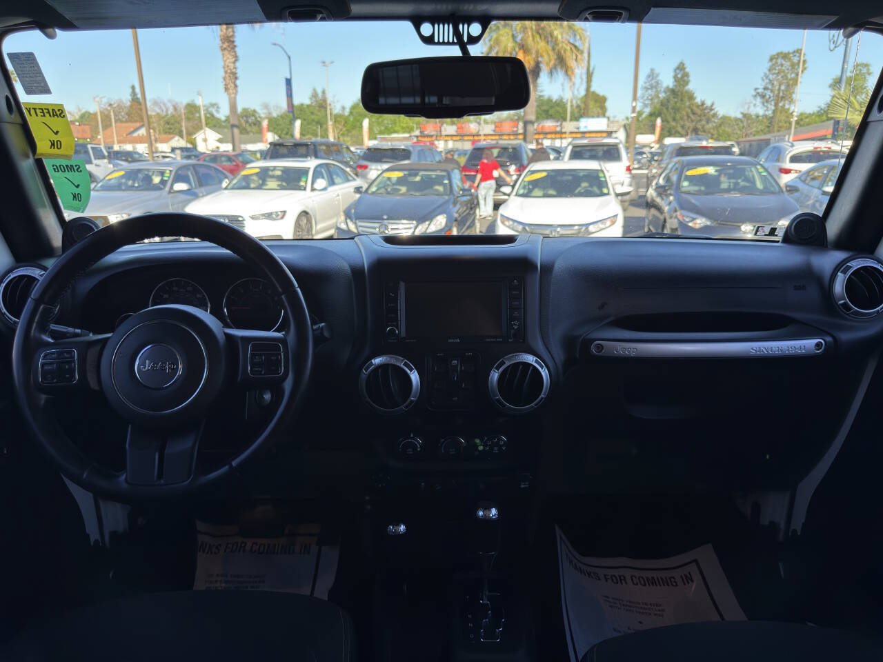 Used 2014 Jeep Wrangler Unlimited Rubicon w/ Connectivity Group AWD/4WD image 14