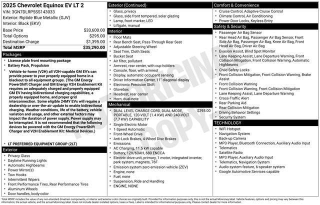 Used 2025 Chevrolet Equinox EV LT FWD image 15