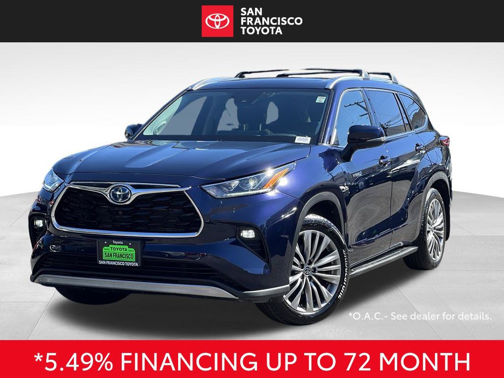 Certified 2021 Toyota Highlander Platinum