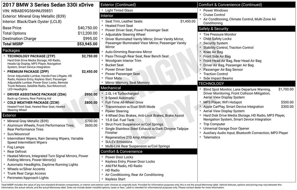 Used 2017 BMW 330i xDrive Sedan image 5