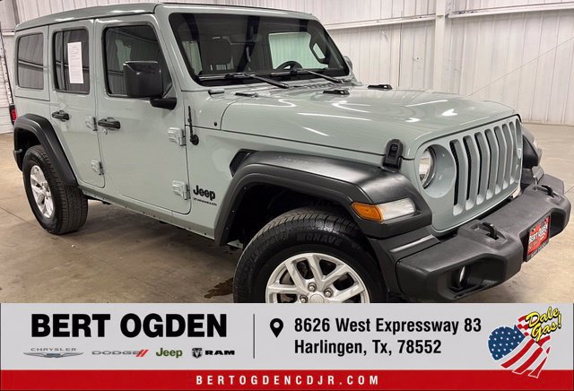 Used 2023 Jeep Wrangler Unlimited Sport w/ Sun And Sound Package