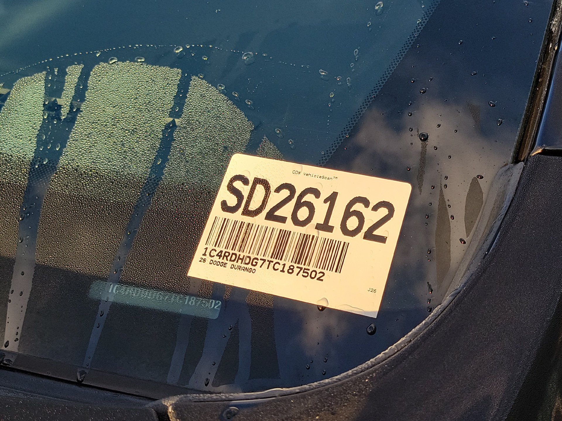 Certified 2026 Dodge Durango GT RWD image 7