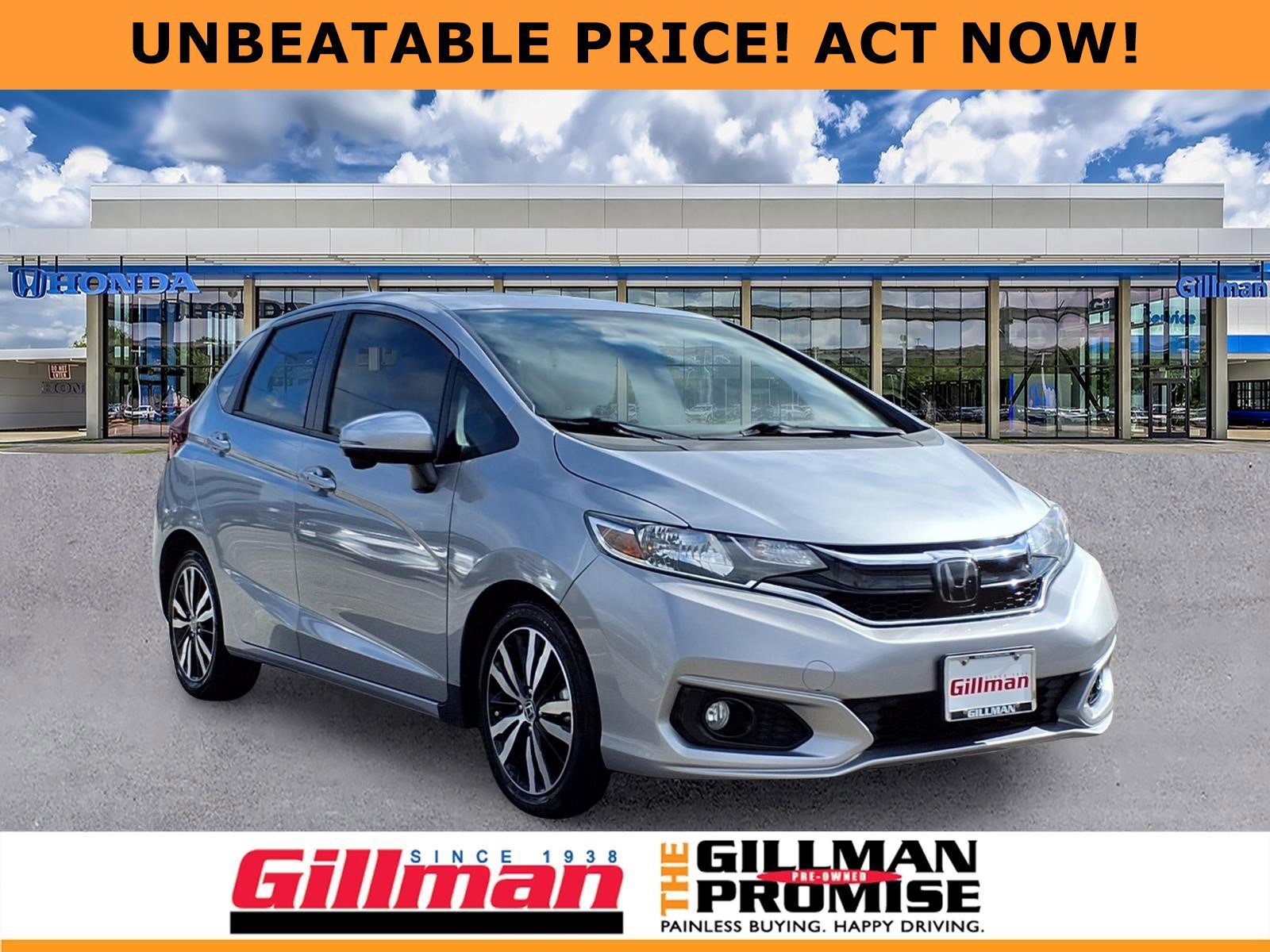Certified 2018 Honda Fit EX-L