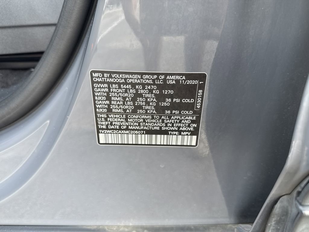 Used 2021 Volkswagen Atlas Cross Sport SE FWD image 28