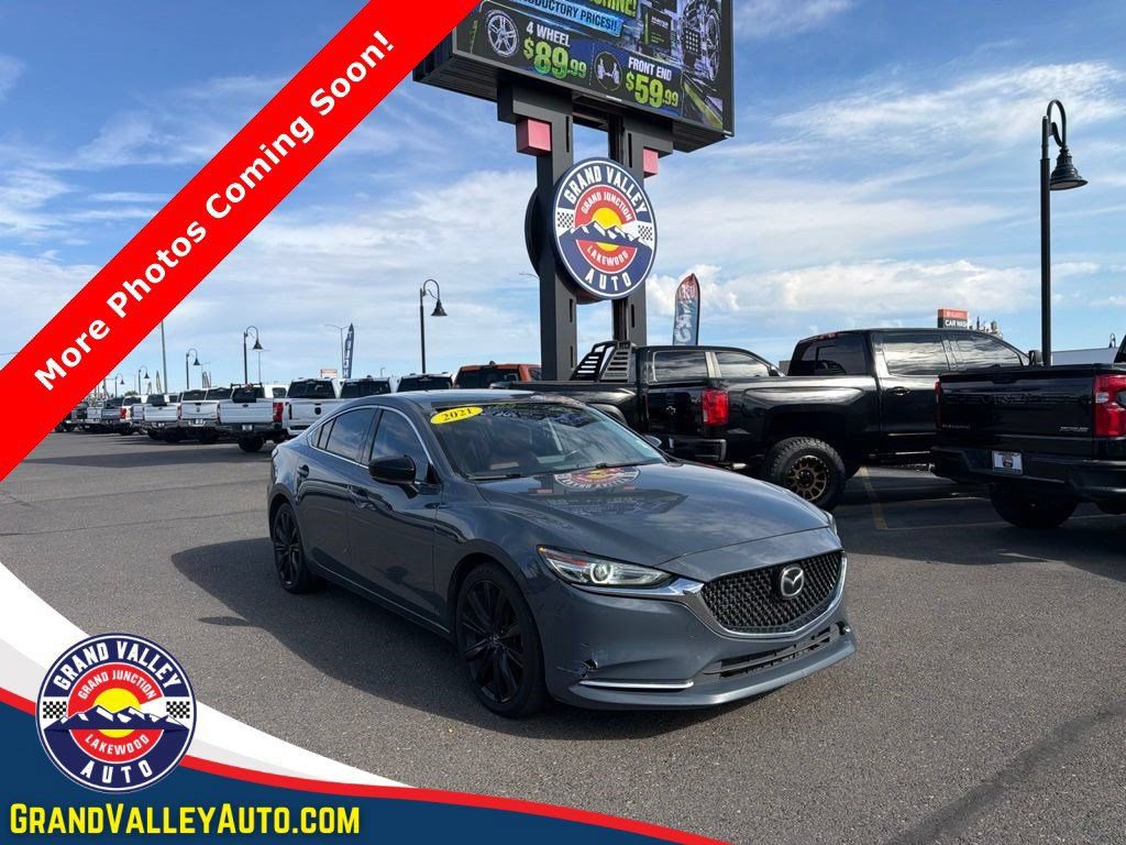 Used 2021 MAZDA MAZDA6 Carbon Edition FWD image 1