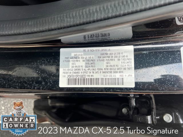 Used 2023 MAZDA CX-5 Signature image 30