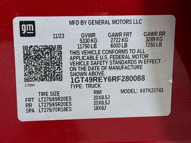 Used 2024 GMC Sierra 2500 Denali w/ Denali Reserve Package AWD/4WD image 33