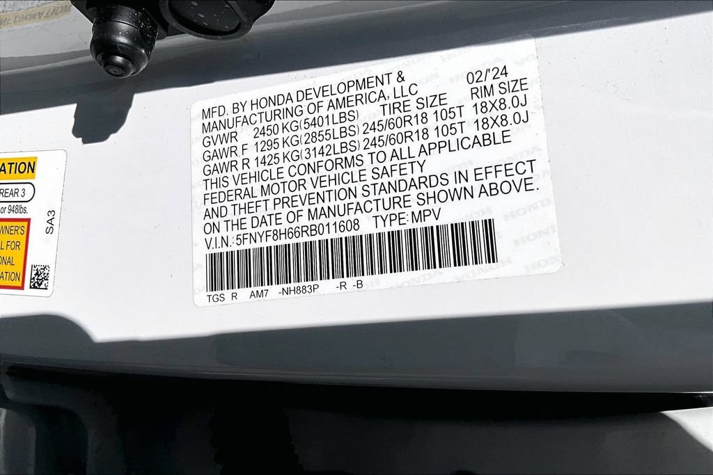 Used 2024 Honda Passport TrailSport image 16