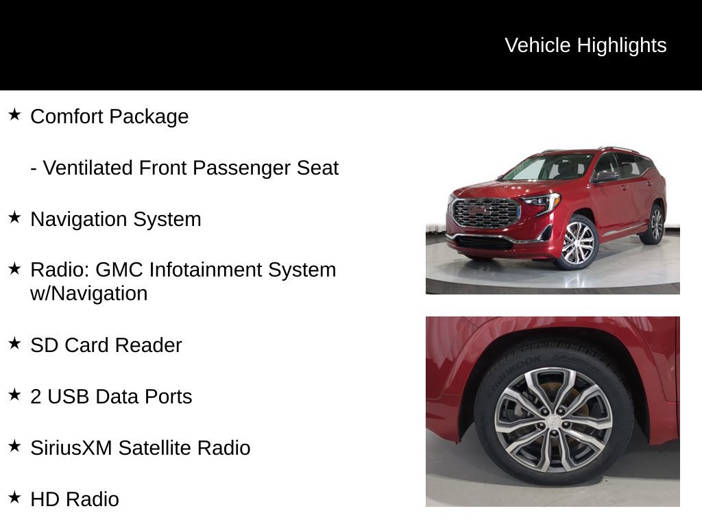 Used 2018 GMC Terrain Denali w/ Comfort Package FWD image 13