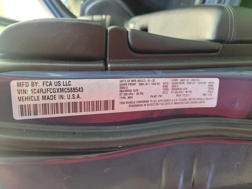 Used 2021 Jeep Grand Cherokee High Altitude AWD/4WD image 33