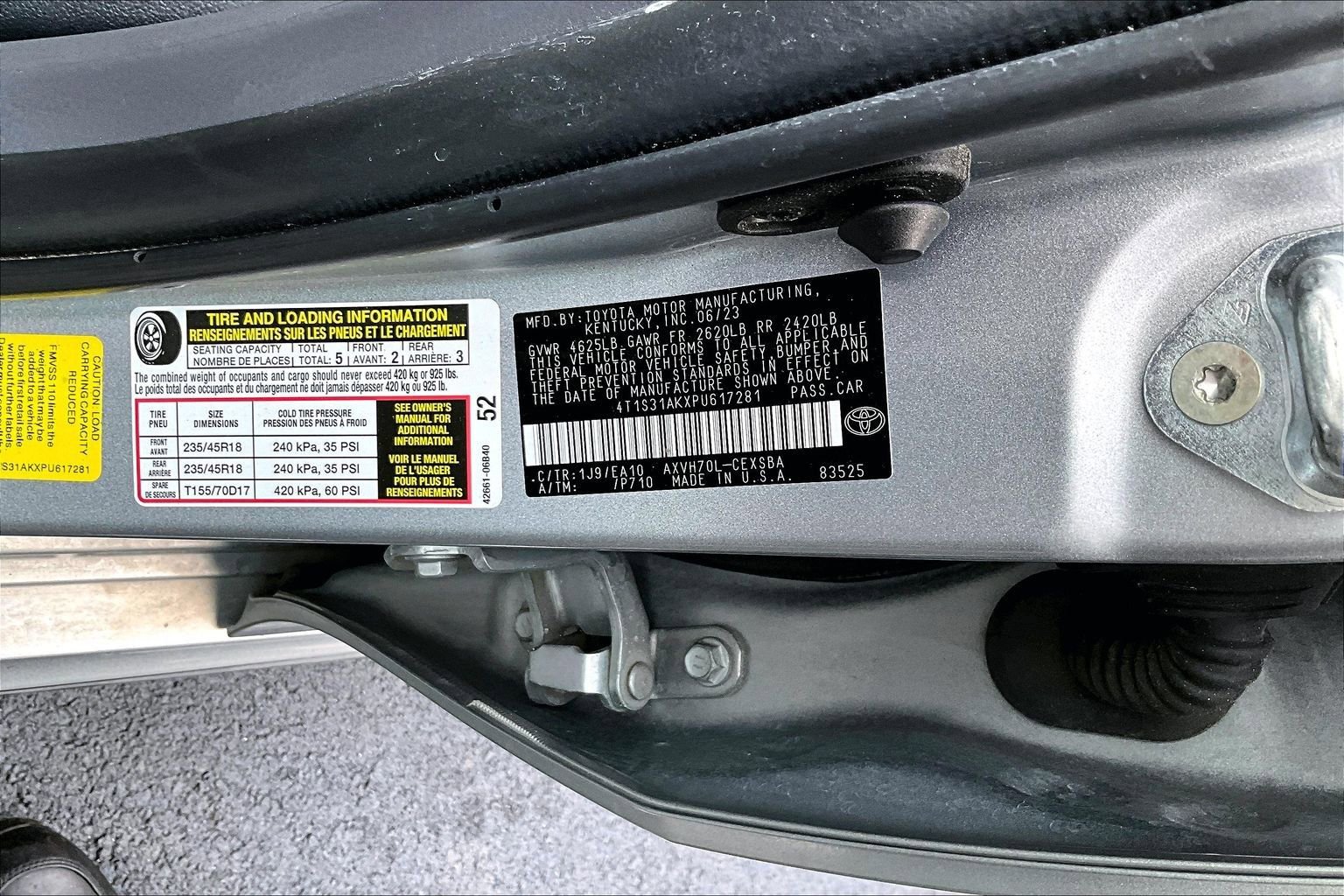 Used 2023 Toyota Camry SE w/ Audio Upgrade Package image 19