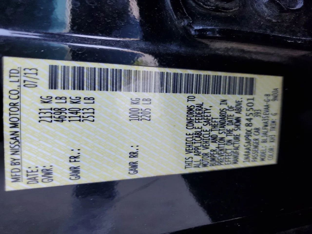 Used 2013 Nissan Maxima 3.5 SV image 44