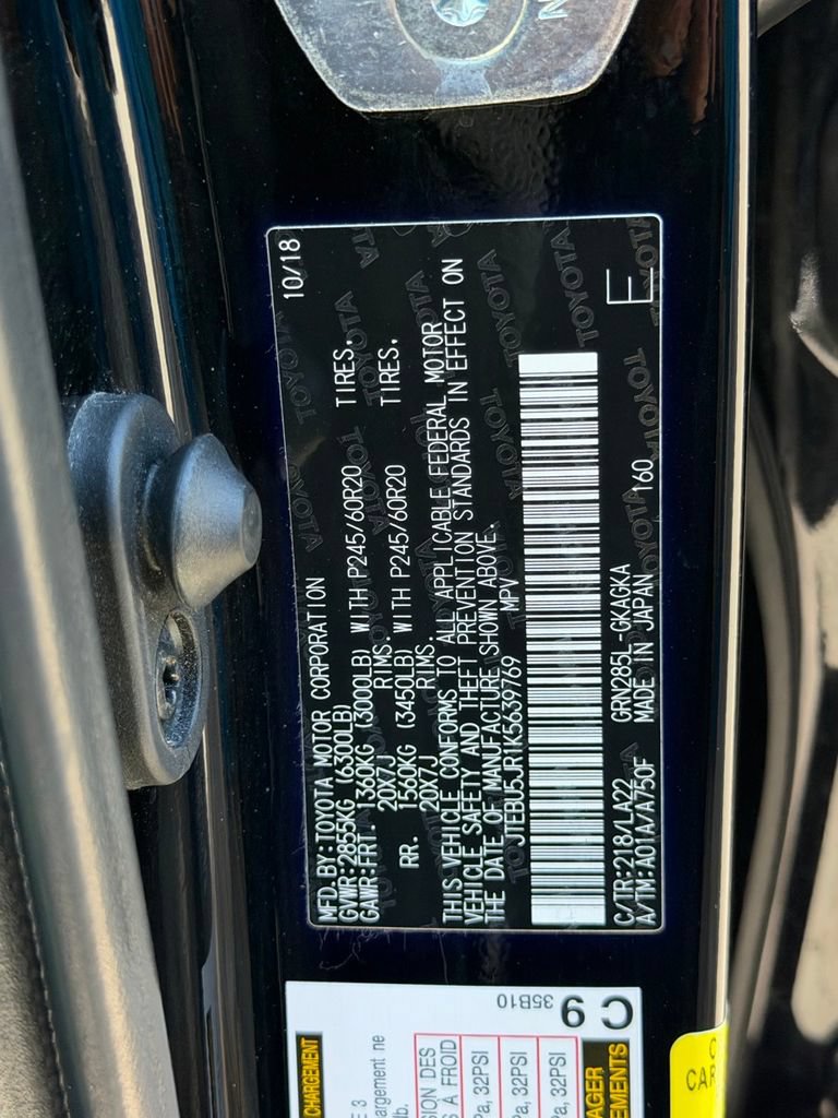 Used 2019 Toyota 4Runner Limited AWD/4WD image 29