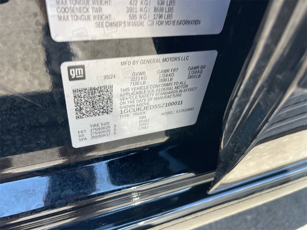 Used 2025 Chevrolet Silverado 1500 High Country w/ Midnight Edition image 40