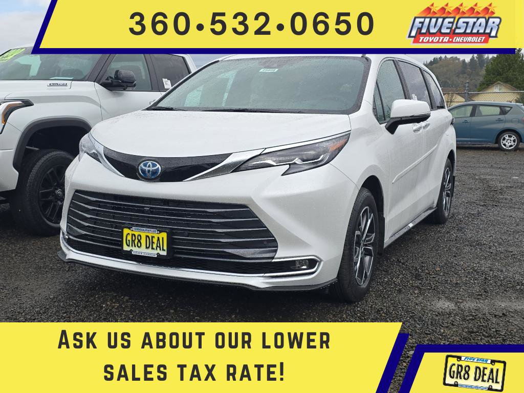 New 2025 Toyota Sienna Platinum
