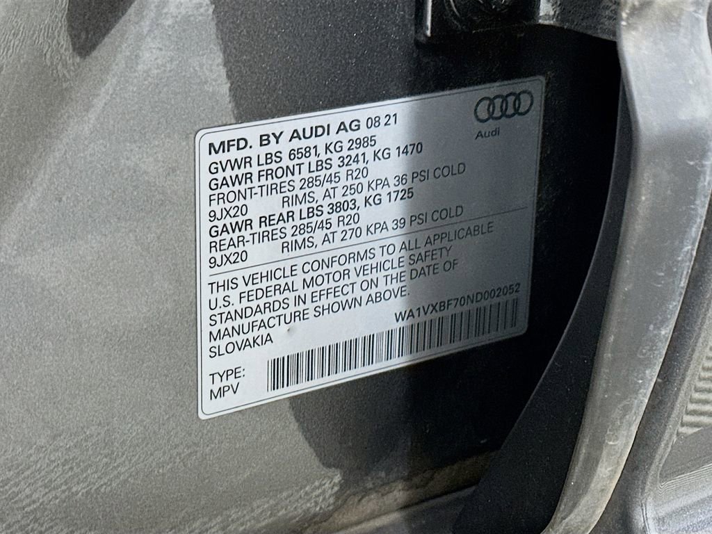 Used 2022 Audi Q7 3.0T Prestige AWD/4WD image 27