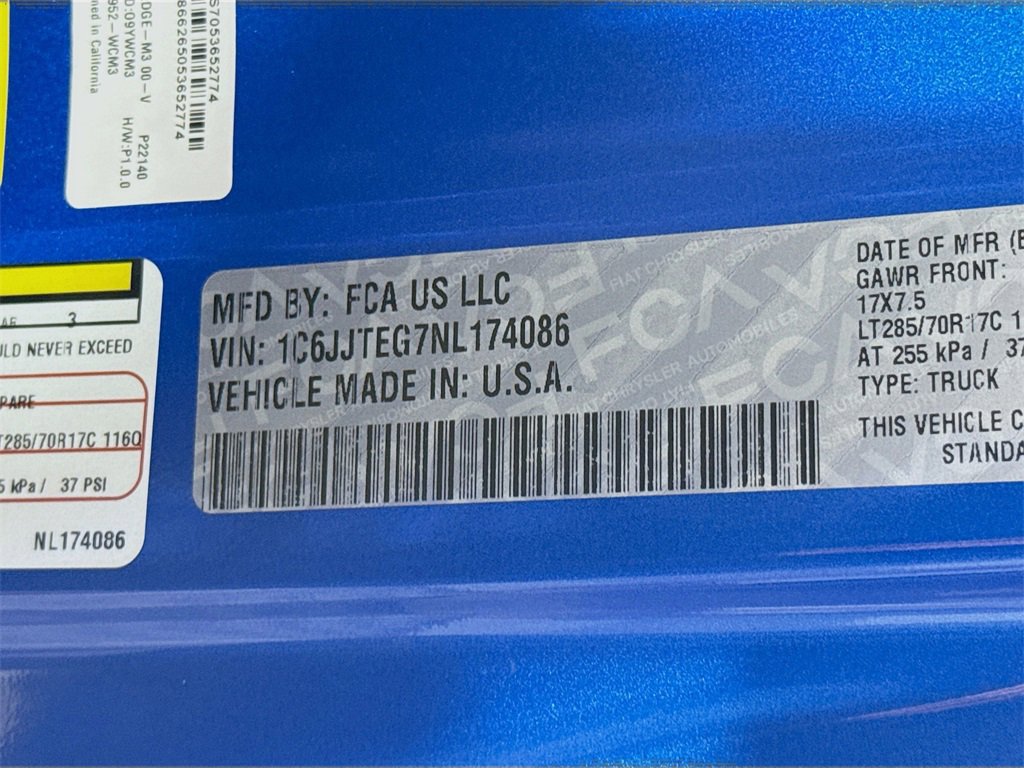 Used 2022 Jeep Gladiator Mojave w/ LED Lighting Group image 37