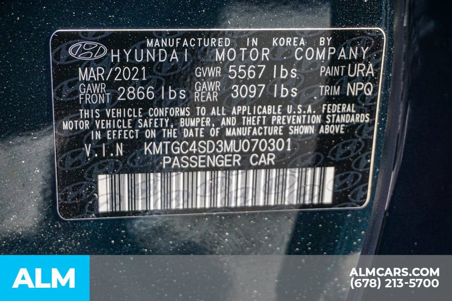 Used 2021 Genesis G80 3.5T w/ Prestige Package image 62