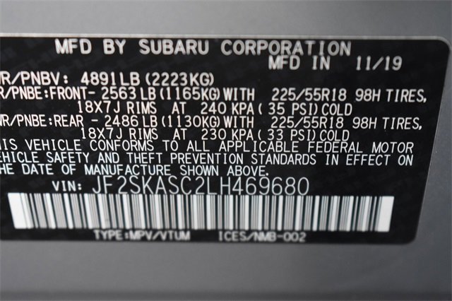 Used 2020 Subaru Forester Limited w/ Popular Package #3 image 37