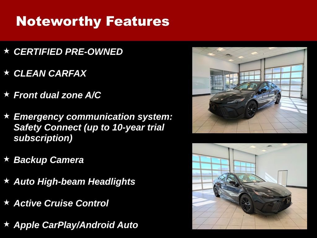 Used 2025 Toyota Camry SE image 7