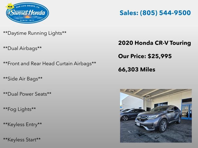 Certified 2020 Honda CR-V Touring image 10