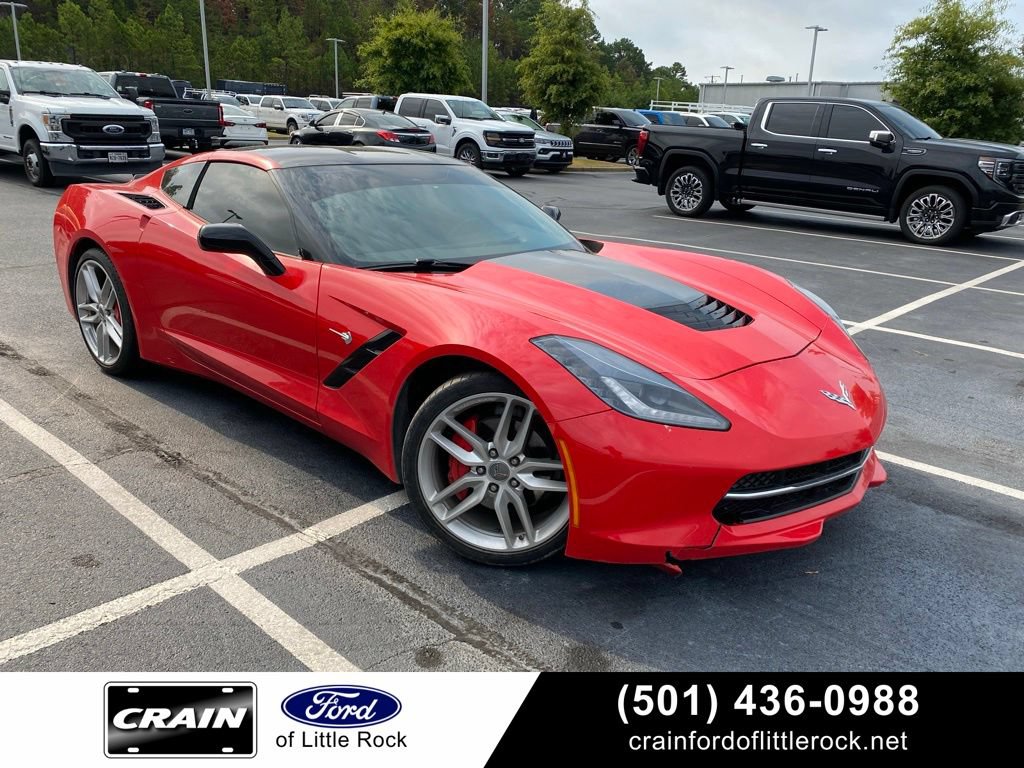 Used 2019 Chevrolet Corvette Stingray Coupe w/ 1LT RWD image 1