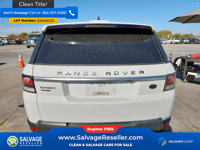 Used 2017 Land Rover Range Rover Sport HSE image 8