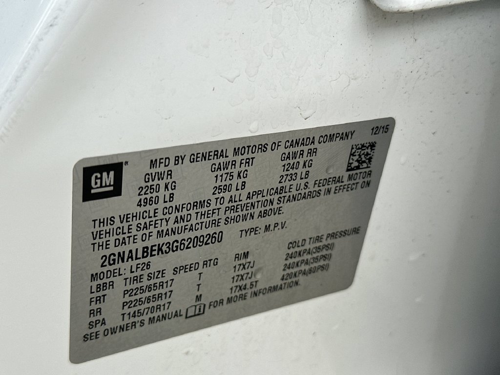 Certified 2016 Chevrolet Equinox LS FWD image 33