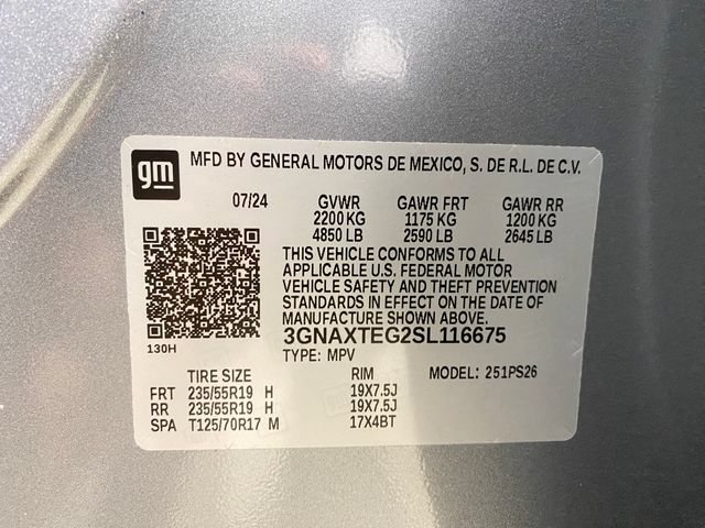 Certified 2025 Chevrolet Equinox RS w/ Safety and Technology Package AWD/4WD image 32