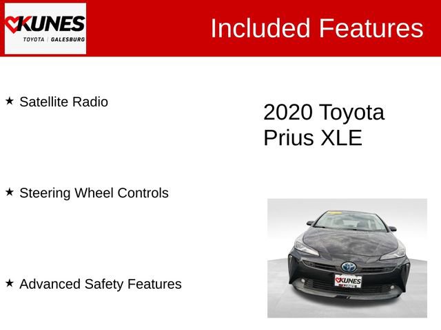 Used 2020 Toyota Prius XLE AWD/4WD image 3