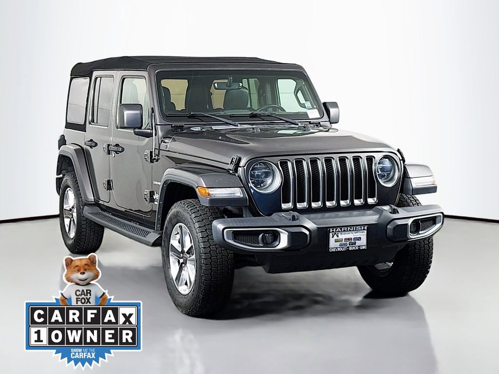 Used 2019 Jeep Wrangler Unlimited Sahara image 1