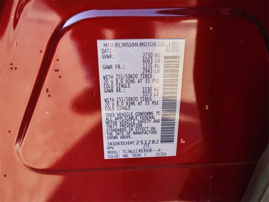 Used 2023 Nissan Pathfinder Platinum w/ Cargo Package image 35