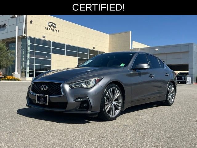 Certified 2021 INFINITI Q50 Sensory w/ Cargo Package