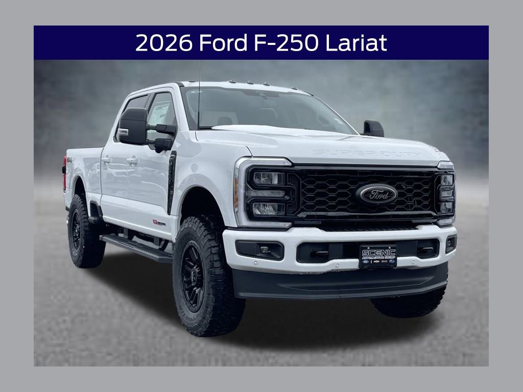 New 2026 Ford F250 Lariat w/ Black Appearance Package