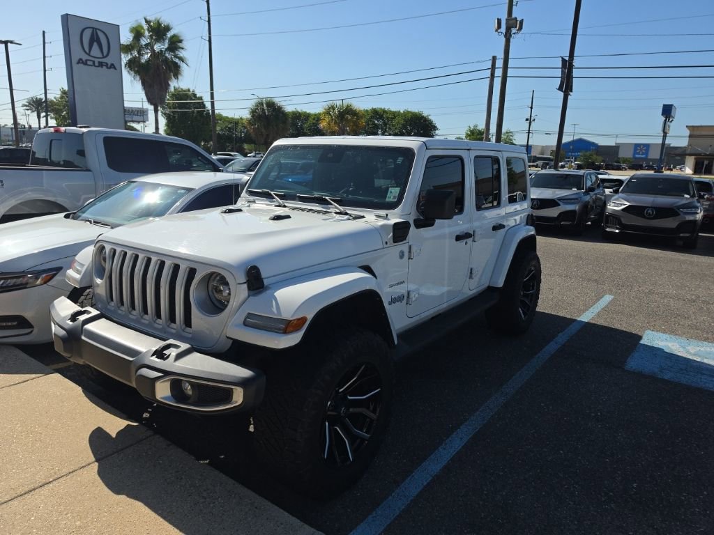Used 2021 Jeep Wrangler Unlimited Sahara w/ Cold Weather Group image 1