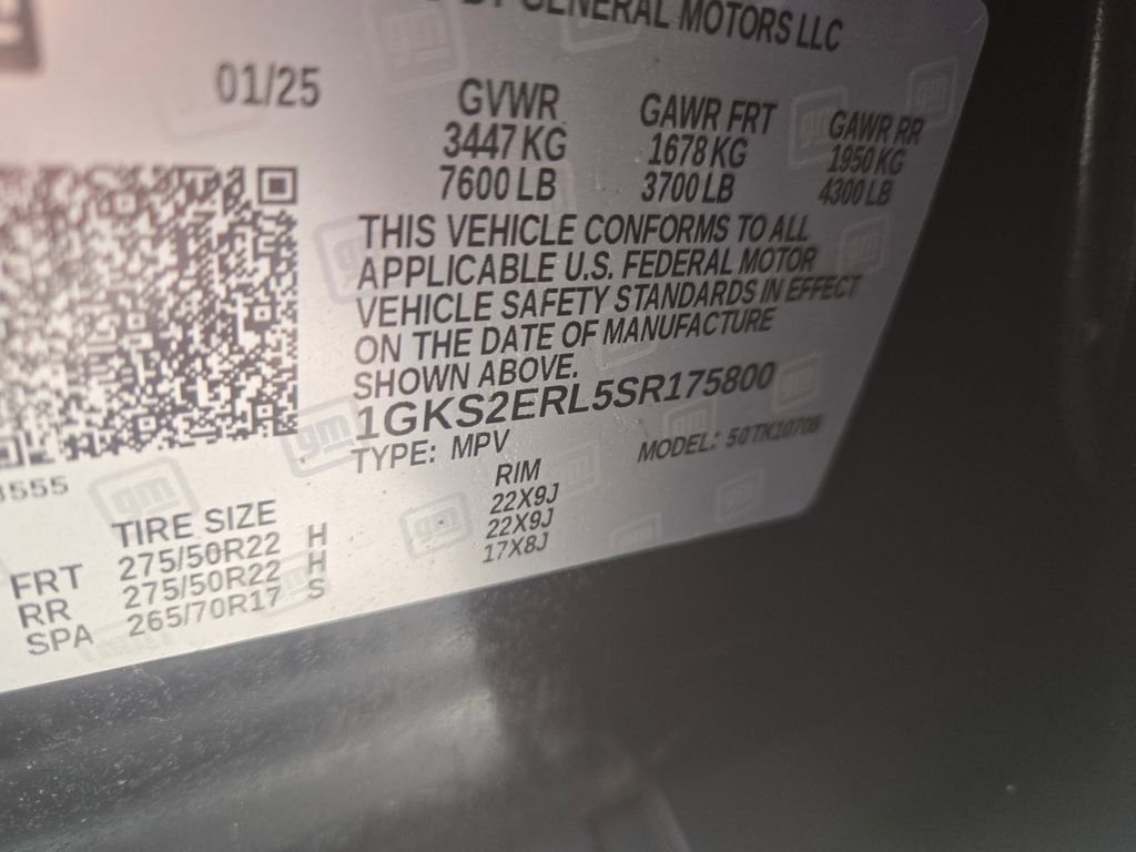 Used 2025 GMC Yukon Denali Ultimate w/ LPO, Floor Liner Package AWD/4WD image 14