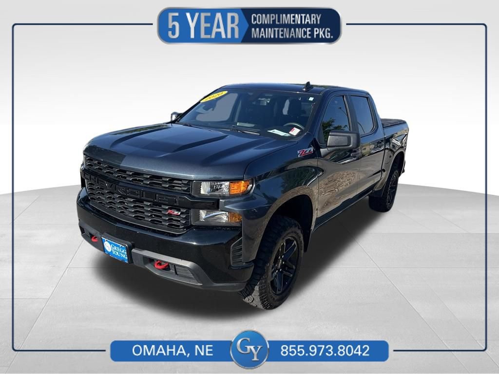 Used 2020 Chevrolet Silverado 1500 Custom Trail Boss w/ Custom Convenience Package AWD/4WD image 1