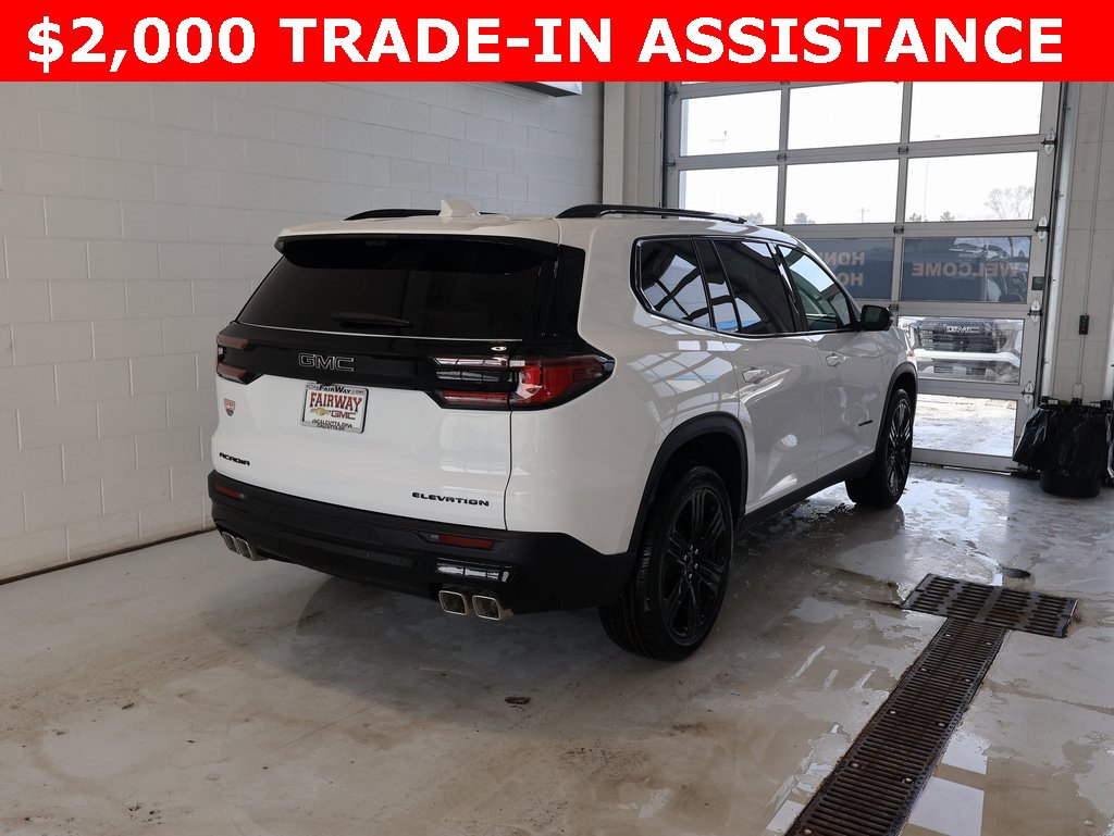 New 2026 GMC Acadia Elevation w/ Black Edition image 3