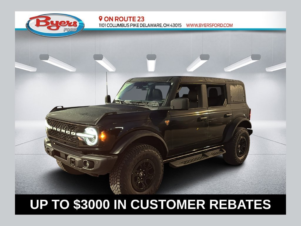 New 2026 Ford Bronco Badlands w/ Wildtrak Package