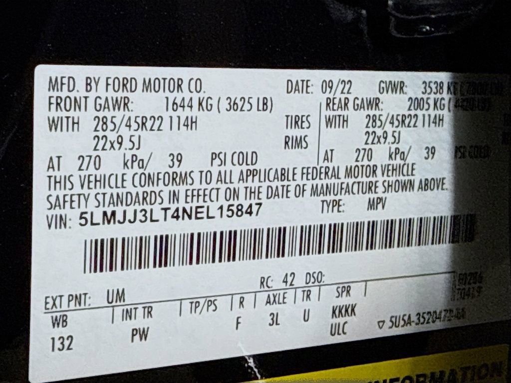 Used 2022 Lincoln Navigator L Reserve image 34