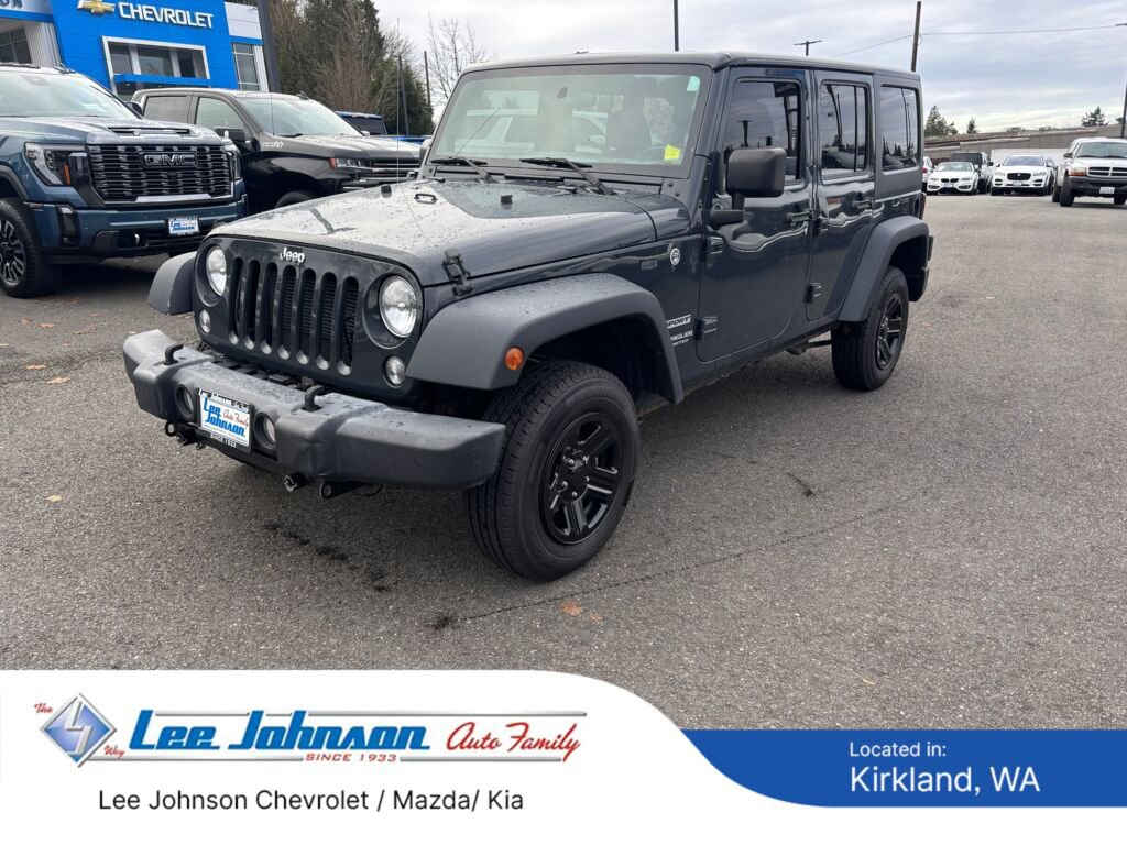 Used 2017 Jeep Wrangler Unlimited Sport w/ Connectivity Group