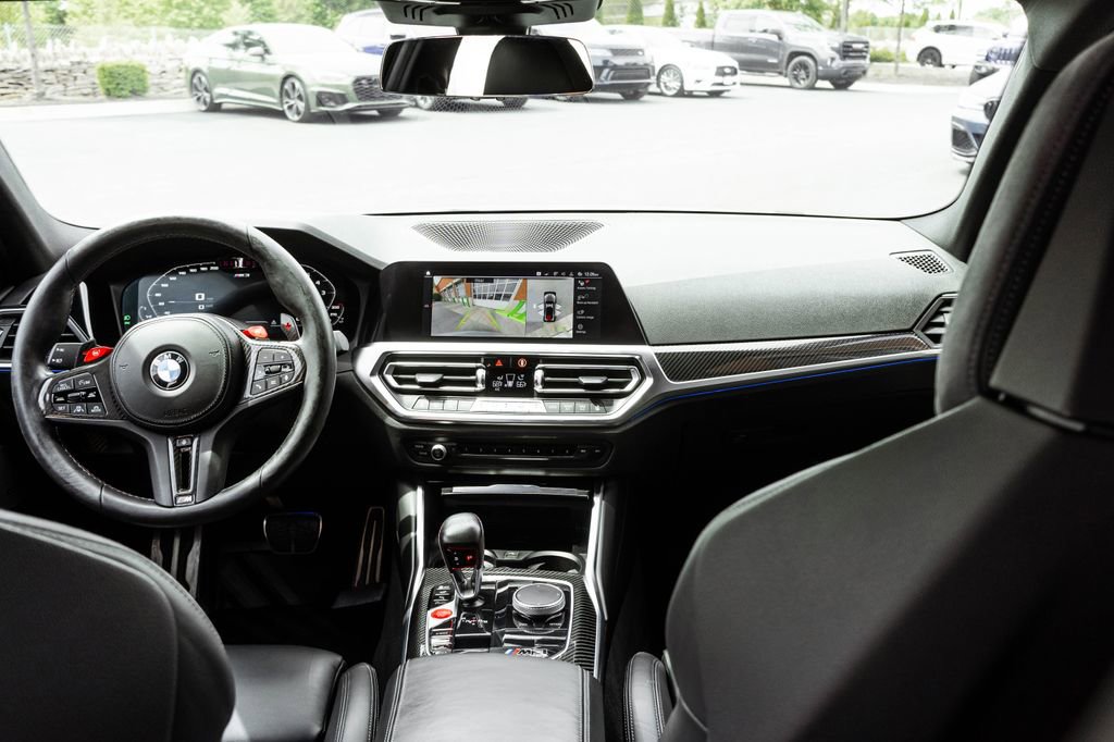 Used 2021 BMW M3 Competition w/ M Carbon Exterior Package RWD image 9