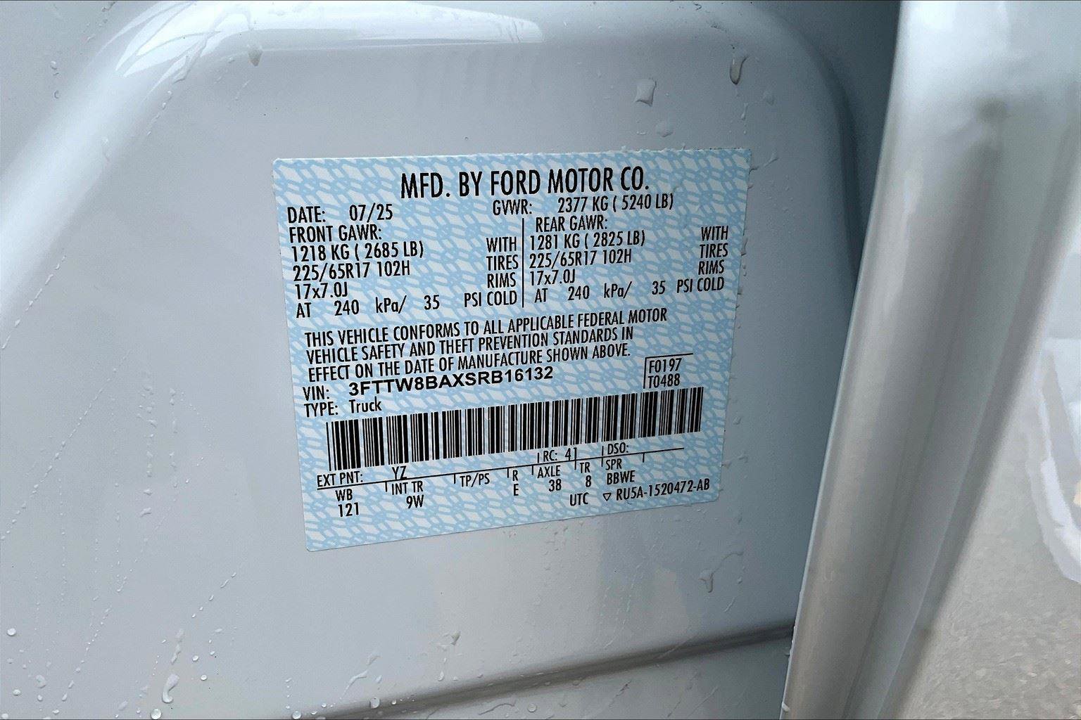 New 2025 Ford Maverick XL w/ 4K Tow Package image 8