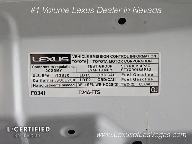 Certified 2025 Lexus TX 350 FWD w/ Convenience Package image 29