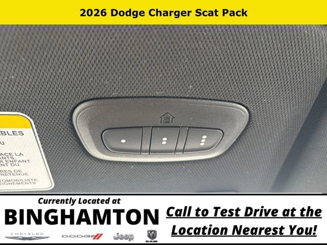 New 2026 Dodge Charger Scat Pack w/ Blacktop Package AWD/4WD image 14