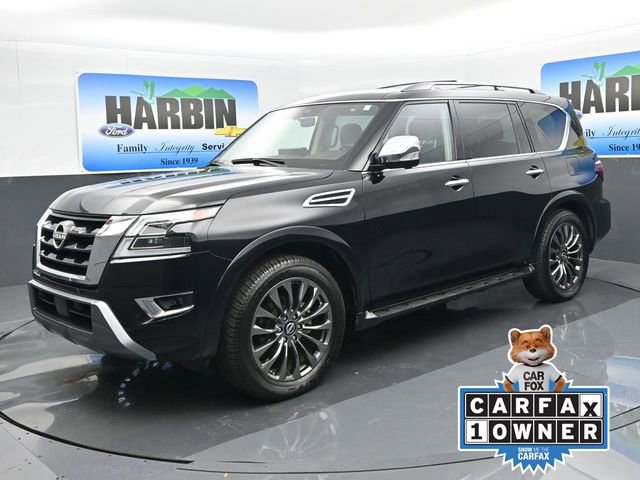 Used 2024 Nissan Armada Platinum w/ Captain's Chairs Package image 1